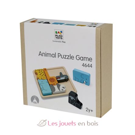 Puzzle di animali 2 in 1 PT4644 Plan Toys 2