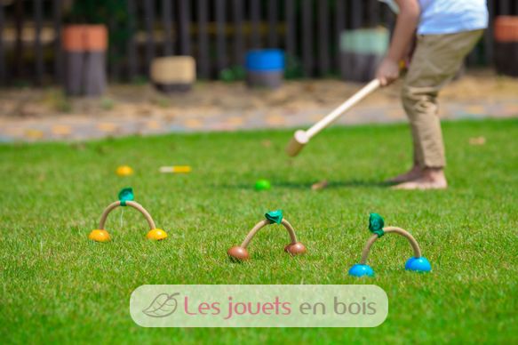 Gioco del croquet PT5189 Plan Toys 4