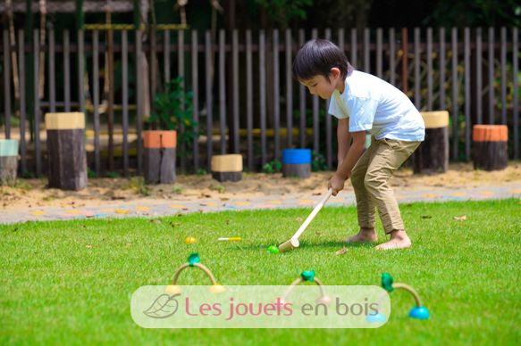 Gioco del croquet PT5189 Plan Toys 5