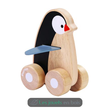 Pinguino rotolante PT5444 Plan Toys 1