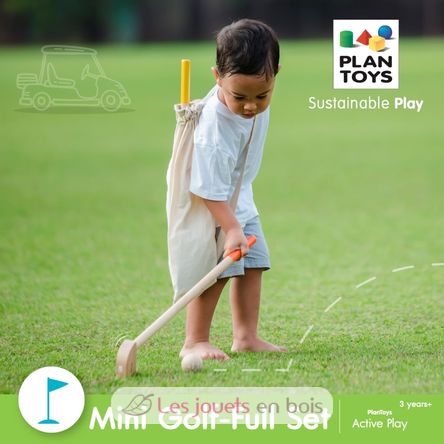 Mini golf doppio PT5683 Plan Toys 6