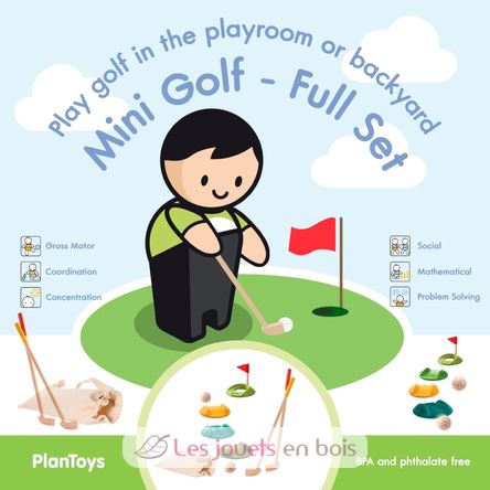 Mini golf doppio PT5683 Plan Toys 7