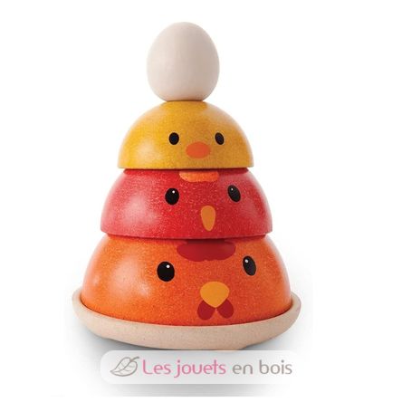 Pollo impilato PT5695 Plan Toys 1