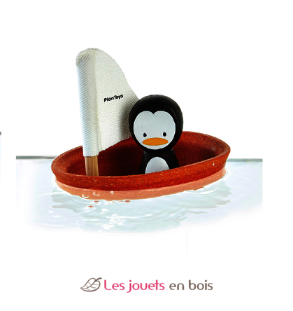 Barca pinguino PT5711 Plan Toys 1