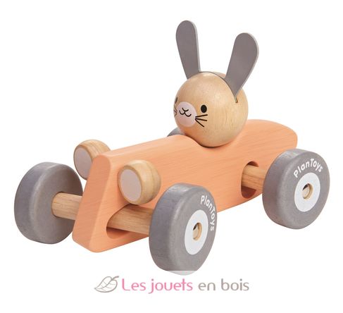 Coniglio da corsa pastello PT5717 Plan Toys 1