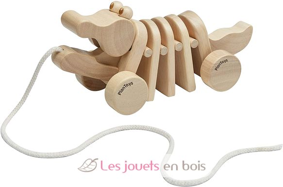 Alligatore - Bois naturel PT5721 Plan Toys 1