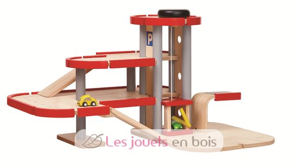 Garage Parking en bois PT6271 Plan Toys 6