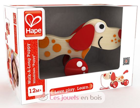 Cucciolo il cane da tiro HA-E0347 Hape Toys 3