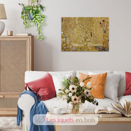 Puzzle L'albero della vita Gustav Klimt 1000 pezzi RAV12000134 Ravensburger 5