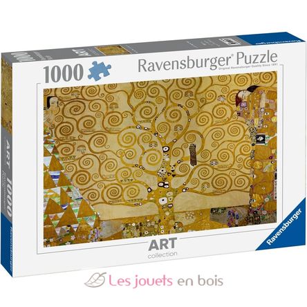 Puzzle L'albero della vita Gustav Klimt 1000 pezzi RAV12000134 Ravensburger 6