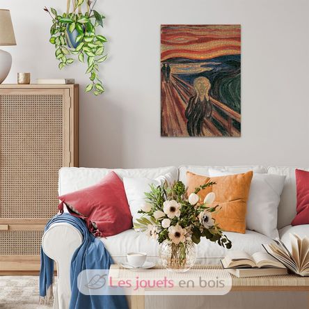 Puzzle L'Urlo di Edvard Munch 1000 pezzi RAV12000067 Ravensburger 5