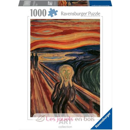Puzzle L'Urlo di Edvard Munch 1000 pezzi RAV12000067 Ravensburger 6