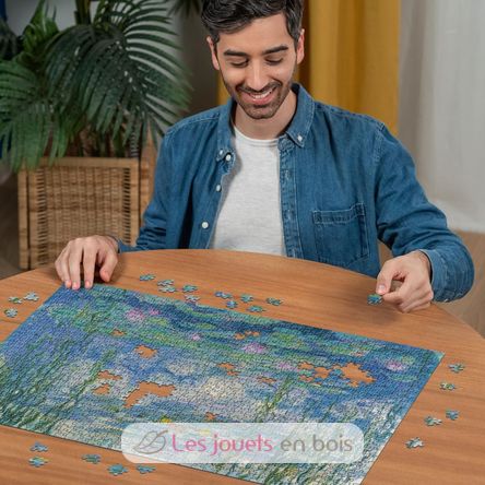 Puzzle Ninfee Claude Monet 1000 pezzi RAV12000194 Ravensburger 3