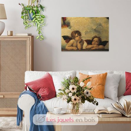 Puzzle Putti La Madonna Sistina di Raffaello 1000 pezzi RAV12000062 Ravensburger 5