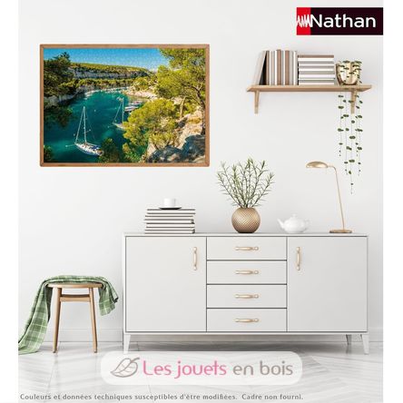 Puzzle Baia di Port-Miou 1000 pezzi NA12002011 Nathan 4
