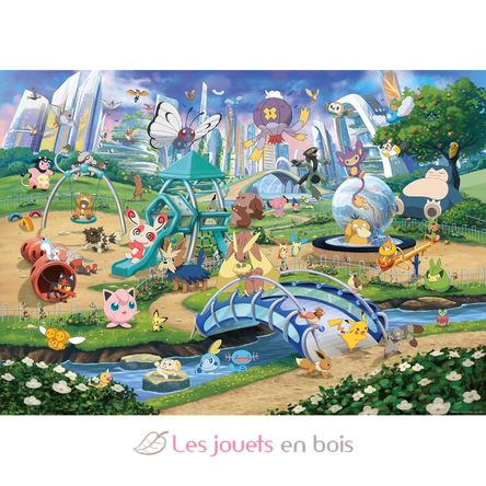 Puzzle Pokemon Eevee nel parco 1000 pz RAV12002033 Ravensburger 3