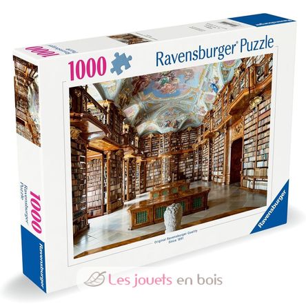 Puzzle Biblioteca del monastero di San Floriano 1000 pezzi RAV12001440 Ravensburger 3