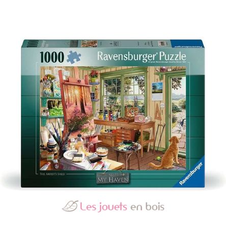Puzzle Il capanno dell'artista 1000 pezzi RAV12001100 Ravensburger 1
