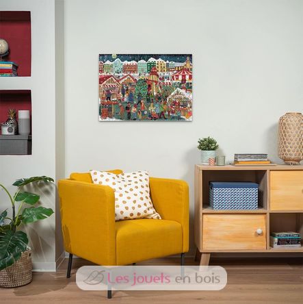 Puzzle Mercatino di Natale 1000 pezzi RAV12000729 Ravensburger 5