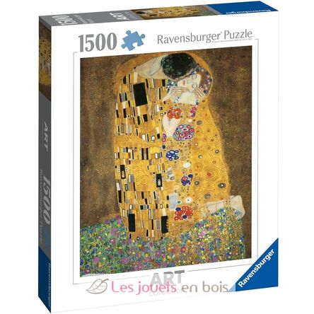 Puzzle Il bacio di Klimt 1500 pezzi RAV12000080 Ravensburger 6
