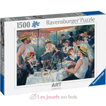 Puzzle La colazione dei canottieri di Renoir 1500 pezzi RAV12001246 Ravensburger 6