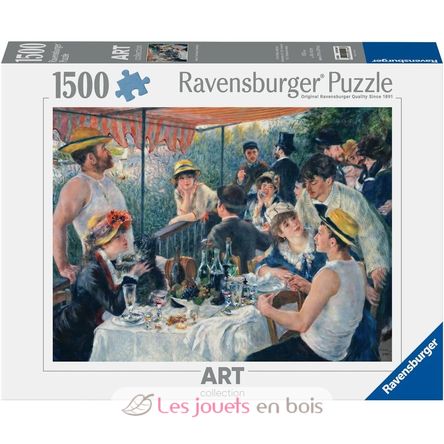 Puzzle La colazione dei canottieri di Renoir 1500 pezzi RAV12001246 Ravensburger 1