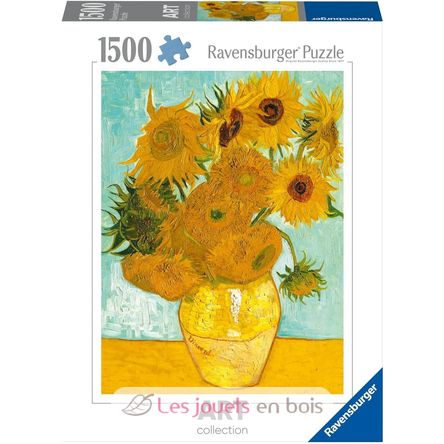 Puzzle I girasoli di Van Gogh 1500 pezzi RAV12000078 Ravensburger 6