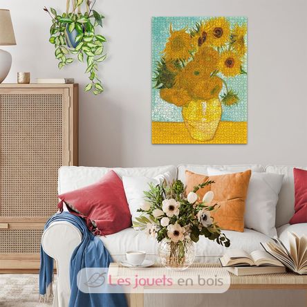 Puzzle I girasoli di Van Gogh 1500 pezzi RAV12000078 Ravensburger 5