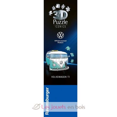 Puzzle 3D T1 Volkswagen 162 pz RAV12008077 Ravensburger 4