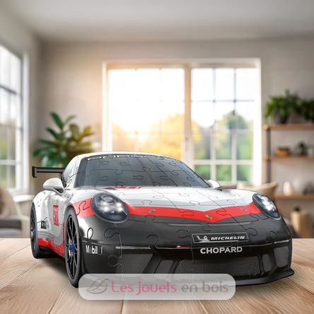 Puzzle 3D Porsche 911 GT3 Cup 108 pezzi RAV12008039 Ravensburger 5