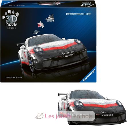 Puzzle 3D Porsche 911 GT3 Cup 108 pezzi RAV12008039 Ravensburger 6