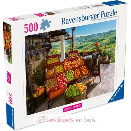 Puzzle Mercato ortofrutticolo in Croazia 500 pezzi RAV12001814 Ravensburger 7
