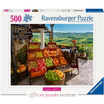 Puzzle Mercato ortofrutticolo in Croazia 500 pezzi RAV12001814 Ravensburger 1