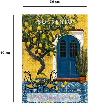 Puzzle Limone di Sorrento 500 pezzi NA12001865 Nathan 2