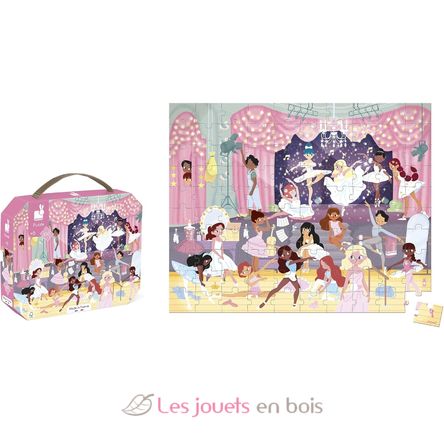 Puzzle ballerini 100 pezzi J02393 Janod 3