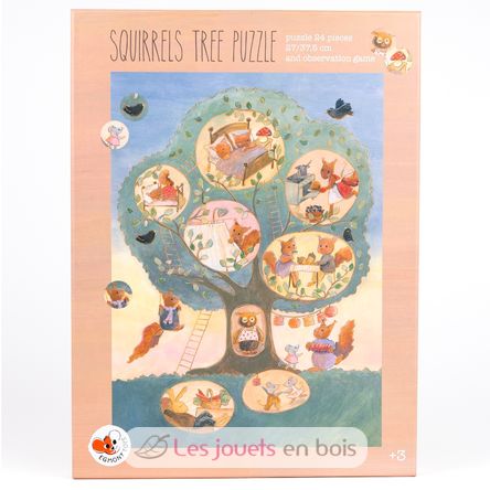 Puzzle L'albero degli scoiattoli EG570195 Egmont Toys 1