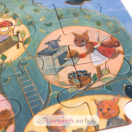 Puzzle L'albero degli scoiattoli EG570195 Egmont Toys 3