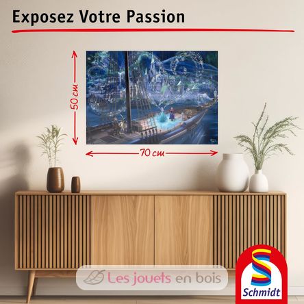 Puzzle Elsa amore e magia 1000 pezzi S-58052 Schmidt Spiele 3