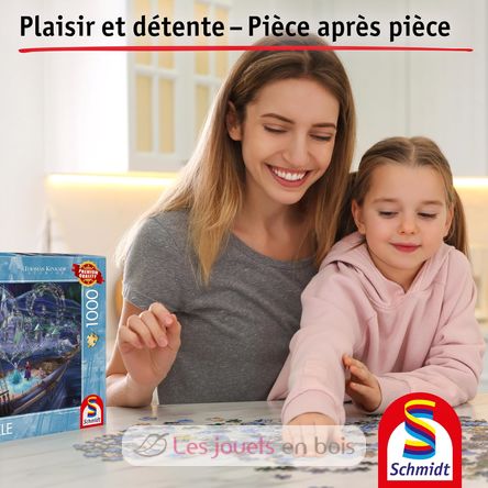Puzzle Elsa amore e magia 1000 pezzi S-58052 Schmidt Spiele 6