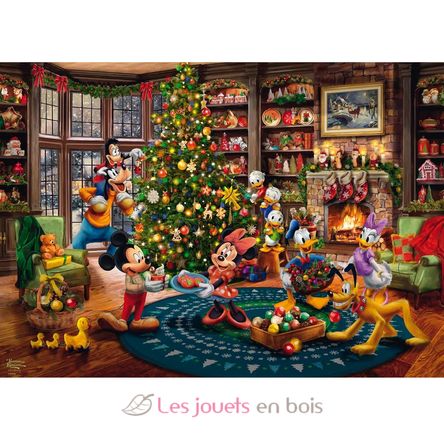Puzzle Topolino e Minnie addobbano l'albero 1000 pezzi S-58047 Schmidt Spiele 2