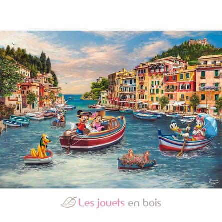 Puzzle Topolino e Minnie in Italia 1000 pezzi S-58053 Schmidt Spiele 2