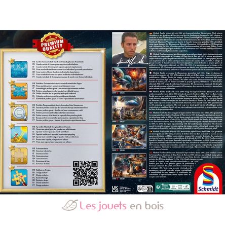 Puzzle Missioni spaziali 1000 pezzi S-58537 Schmidt Spiele 3