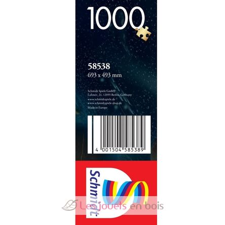 Puzzle Magia delle galassie 1000 pezzi S-58538 Schmidt Spiele 3