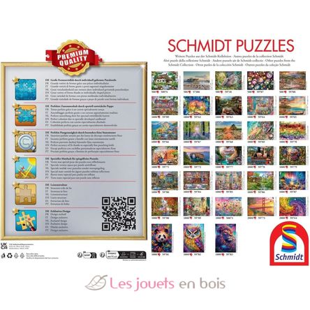 Puzzle Magia delle galassie 1000 pezzi S-58538 Schmidt Spiele 4