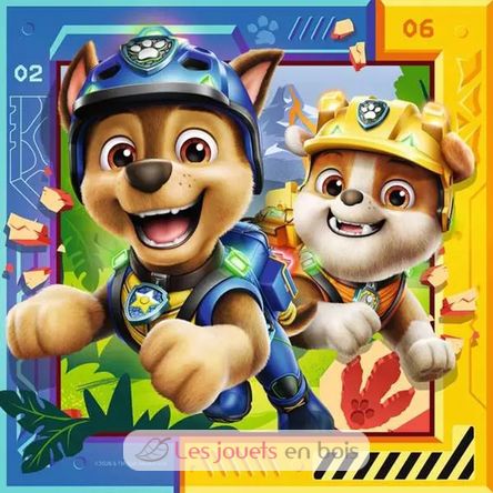Puzzle Paw Patrol Missione Dino 3x49 pcs RAV12004368 Ravensburger 4