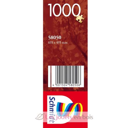 Puzzle Red e Toby nemiciamici 1000 pezzi S-58050 Schmidt Spiele 4