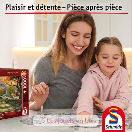 Puzzle Red e Toby nemiciamici 1000 pezzi S-58050 Schmidt Spiele 6