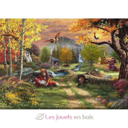 Puzzle Red e Toby nemiciamici 1000 pezzi S-58050 Schmidt Spiele 2