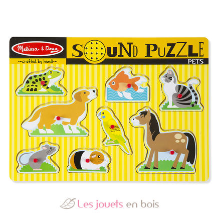 Animali domestici con puzzle sonoro MD10730 Melissa & Doug 1