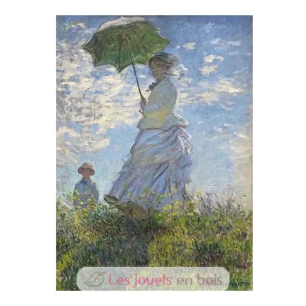 Puzzle Donna con il parasole Claude Monet 1000 pezzi RAV12002026 Ravensburger 2